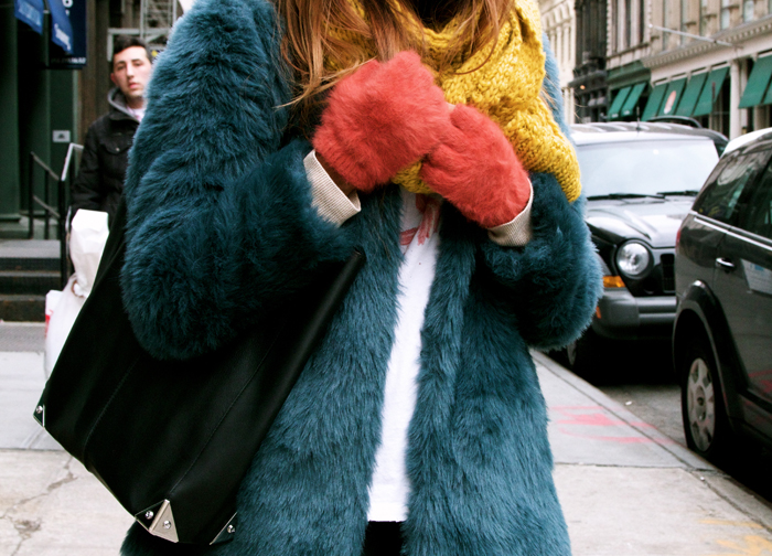 Colour Blocked Brights New York Street Style