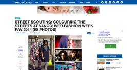 Vancity Buzz - Vancouver Fashion Week Street Style Article